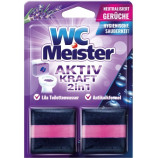 Nmeck WC Meister Aktiv Kraft kostky 2v1 Levandule 2x50g