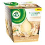 Air Wick Essential Oils Infusion Vanilka a hnd cukr svka ve skle kostka 105g