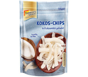 Farmers Snack prmiov kokosov chipsy 100g
