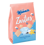 Manner Zarties Milky Vanilla oplatky s mlno-vanilkovou npln 200 g