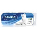 Paloma Exclusive Naturally White toaletn papr 8+2ks 3vrstv bl
