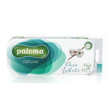 Paloma Deluxe Pure White toaletn papr 10ks 3vrstv 