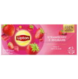 Lipton Strawberry & Rhunbarb 20 sk