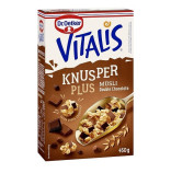 Dr. Oetker Vitalis Knusper Plus Musli Double Chocolate 450g nmeck
