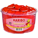 Haribo Liebesherzen srdka box 150ks 1,35 kg nmeck