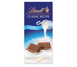 Lindt Classic Recipe Milk tabulkov okolda 100g