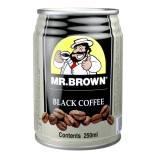Karton Mr.Brown Black Coffee 0,25l ledov kva - 24ks v balen