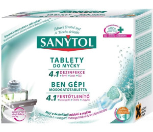 Sanytol tablety do myky ndob 4v1 - 40 ks
