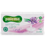 Paloma Sensitive Care paprov kapesnky Lavender Essence 8x9 4 vrstv
