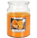 Bispol Pomeranč svíčka ve skleněné dóze 500g